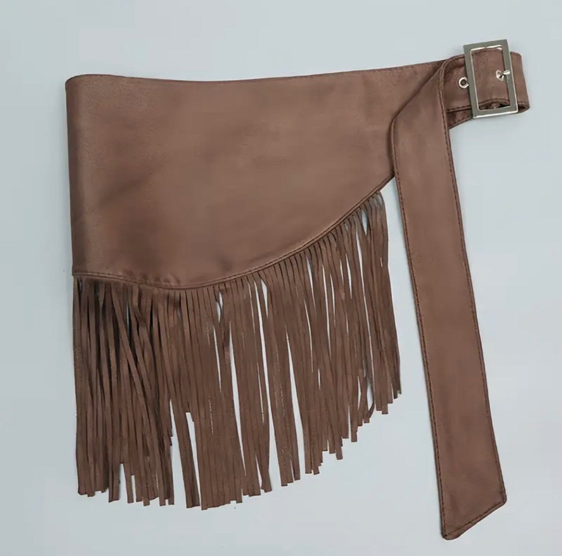 Desert Fringe Buckle Belt 