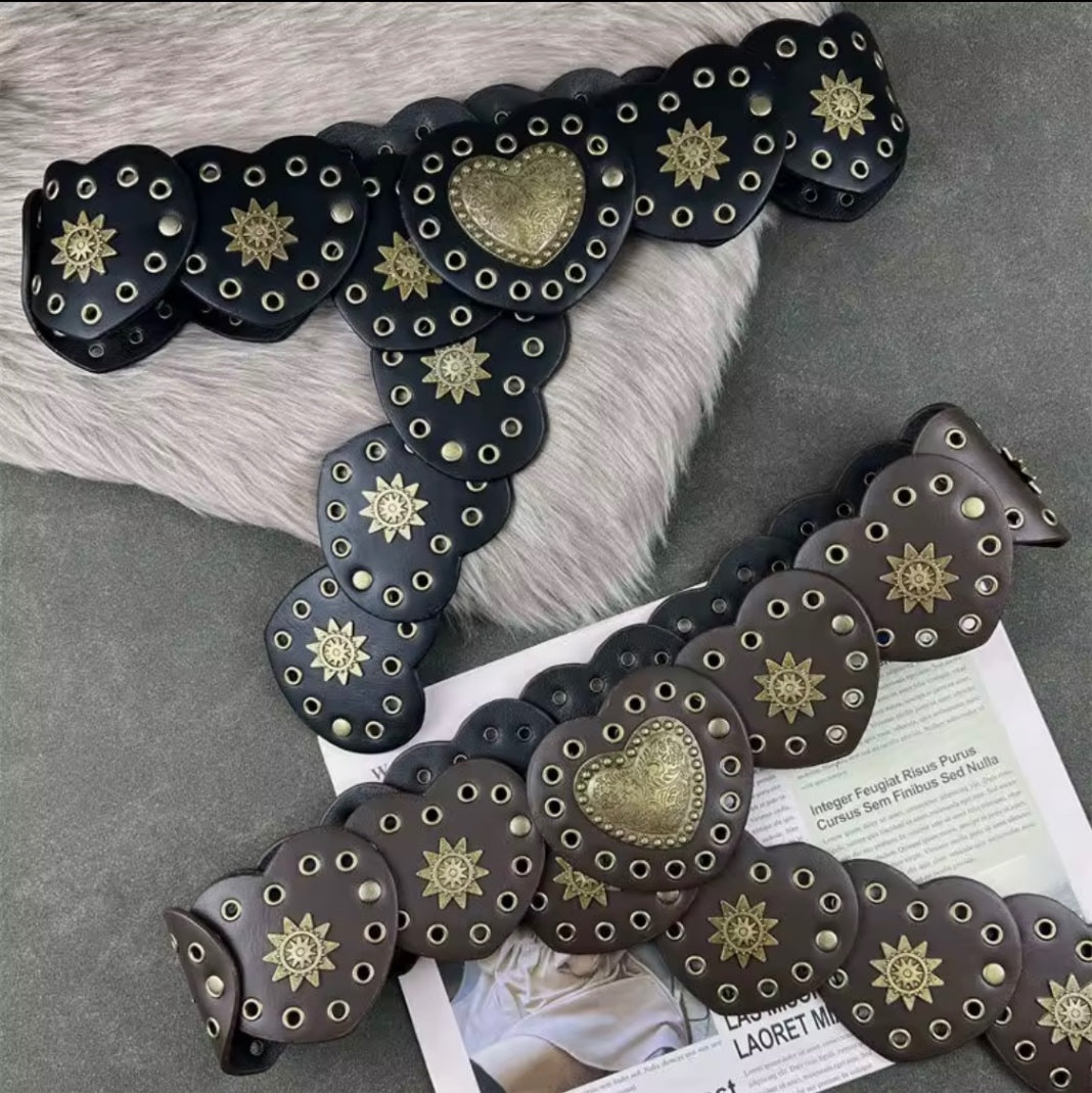 Cowgirl Heart Statement Belt