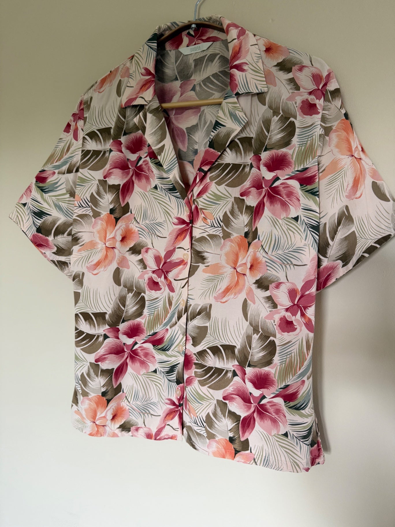 Vintage M&S Floral Shirt 