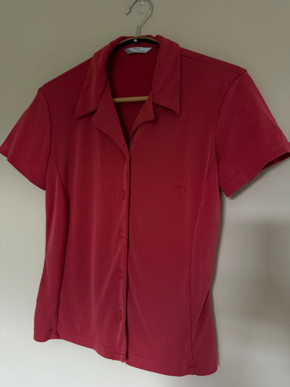 Vintage M&S Pink Shirt 