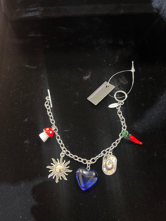 Desert Dreamer Silver Charm Bracelet – T-Bar