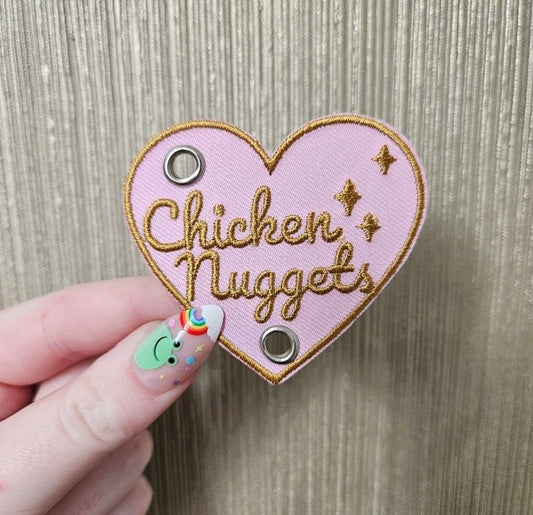 Chicken Nuggets Heart Lace Accessory 