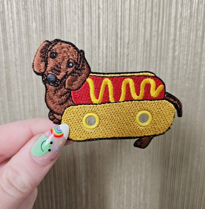 Hot Dog Lace Accessory