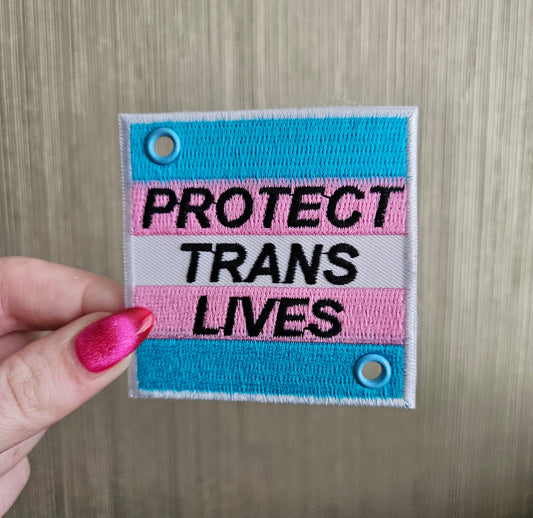 Protect Trans Lives Lace Accessory