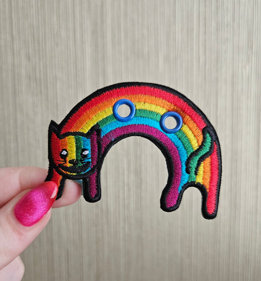 Rainbow Cat Lace Accessory
