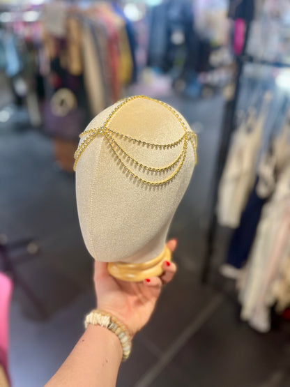 Golden Hour Crown – Diamanté Crystal Headdress