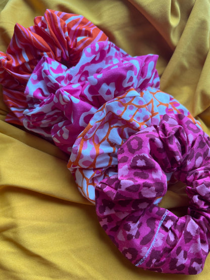Scrunchie Set - Sunset Safari