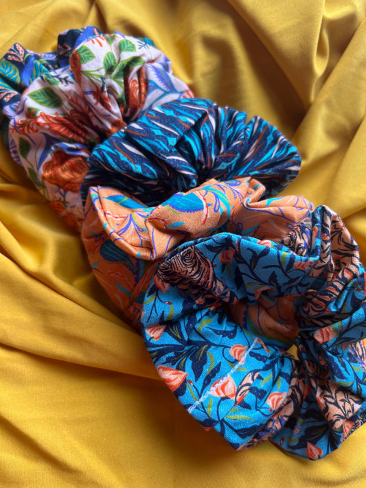 Scrunchie Set - Majestic Jungle