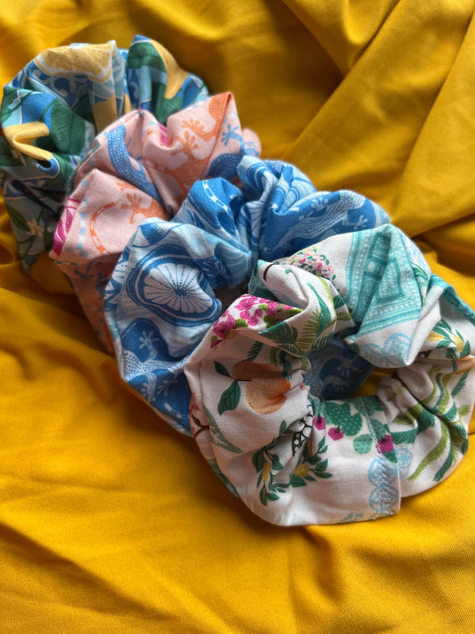 Scrunchie Set - Mediterranean Medley