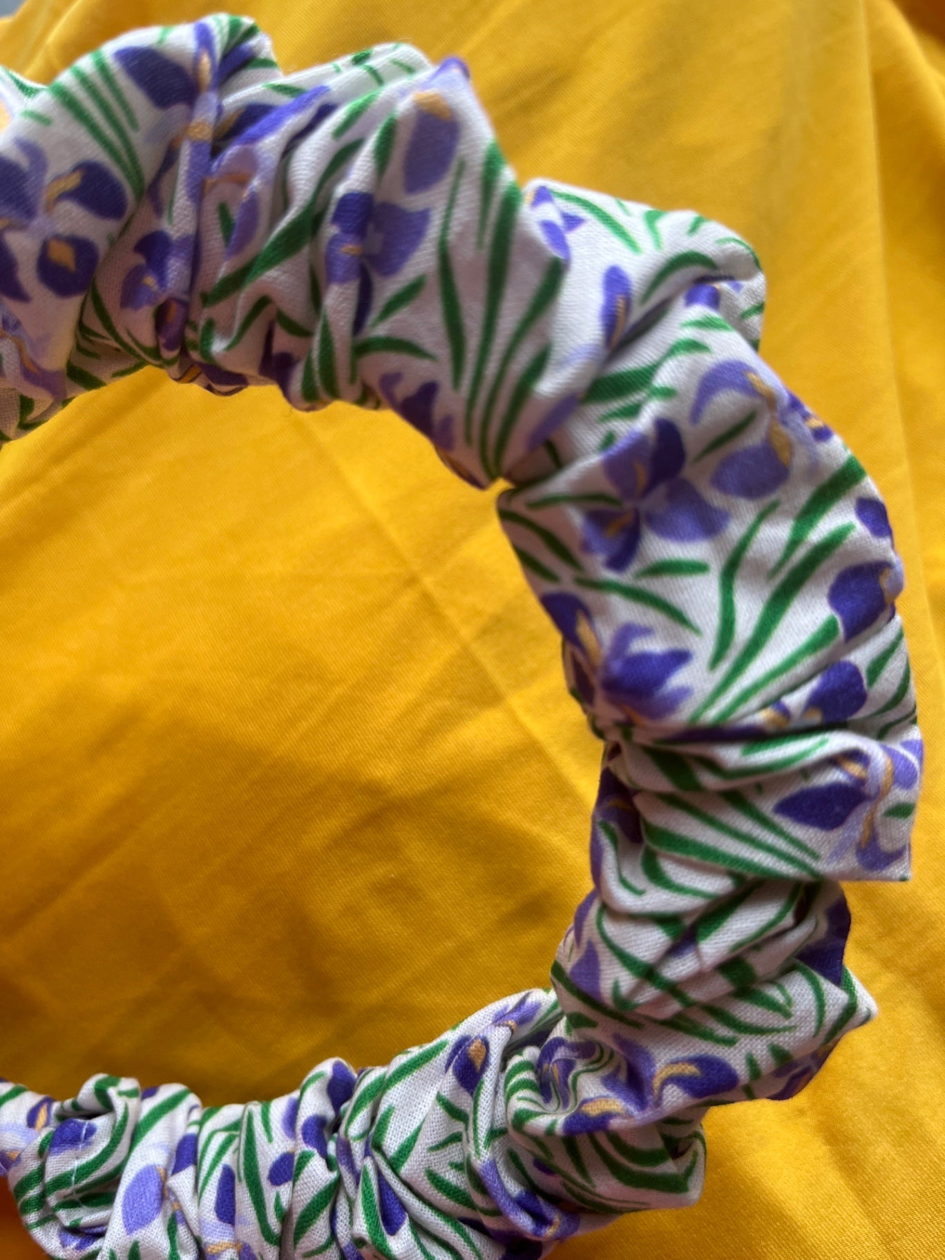 Scrunchie Headband - Garden Blooms