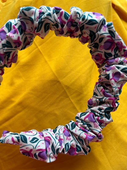 Scrunchie Headband - Garden Blooms