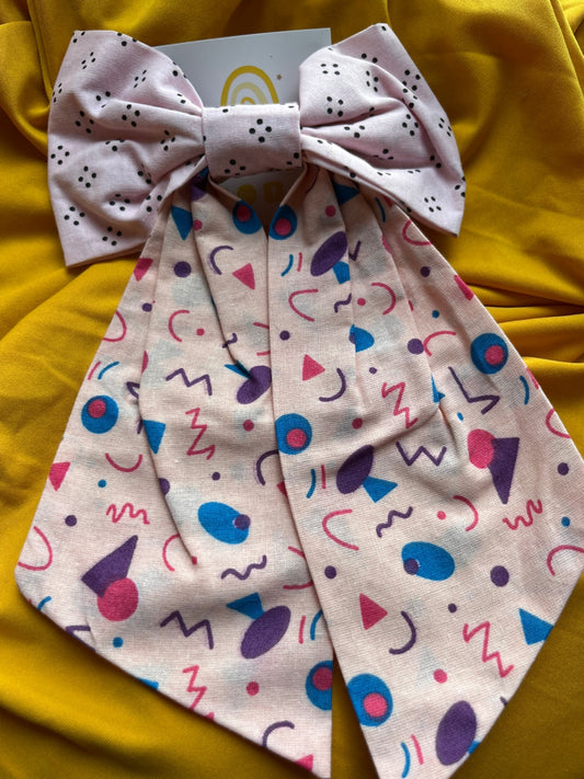 Hair Bow - Retro Vibes