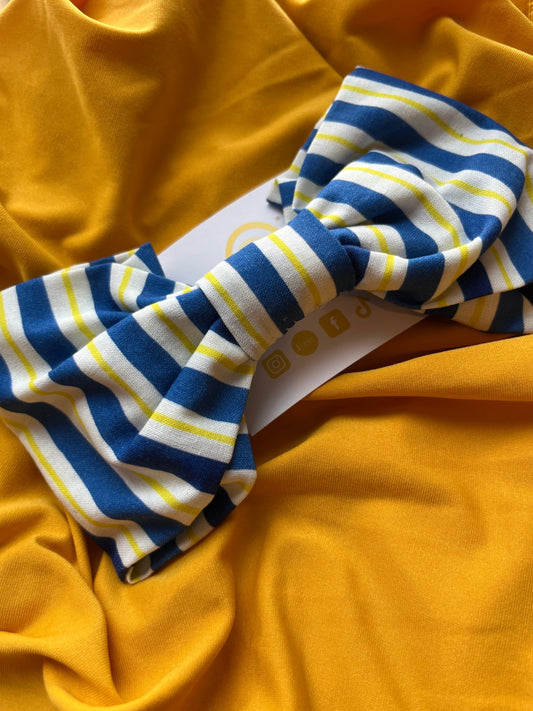 Hair Bow - Zesty Lemon