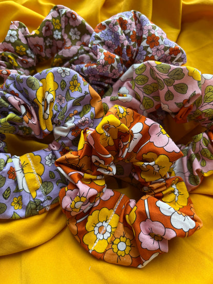 Scrunchie Set - Vintage Flowers