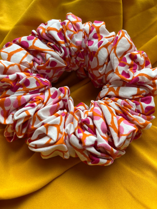 Giant XXL Oversized Scrunchie - Sunset Safari 