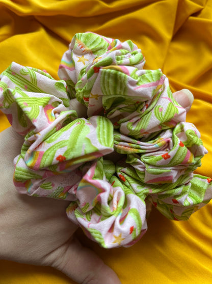 Giant XXL Oversized Scrunchie - Disco Cowgirl