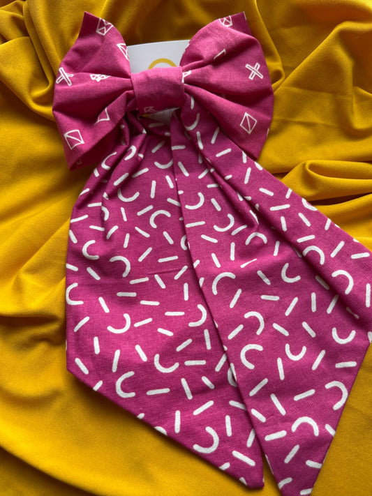 Hair Bow - Retro Vibes