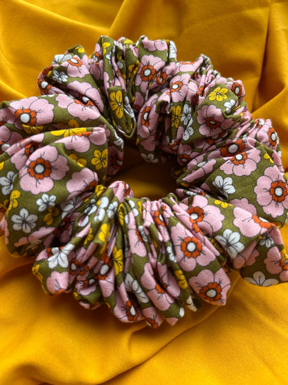 Giant XXL Oversized Scrunchie - Vintage Flowers