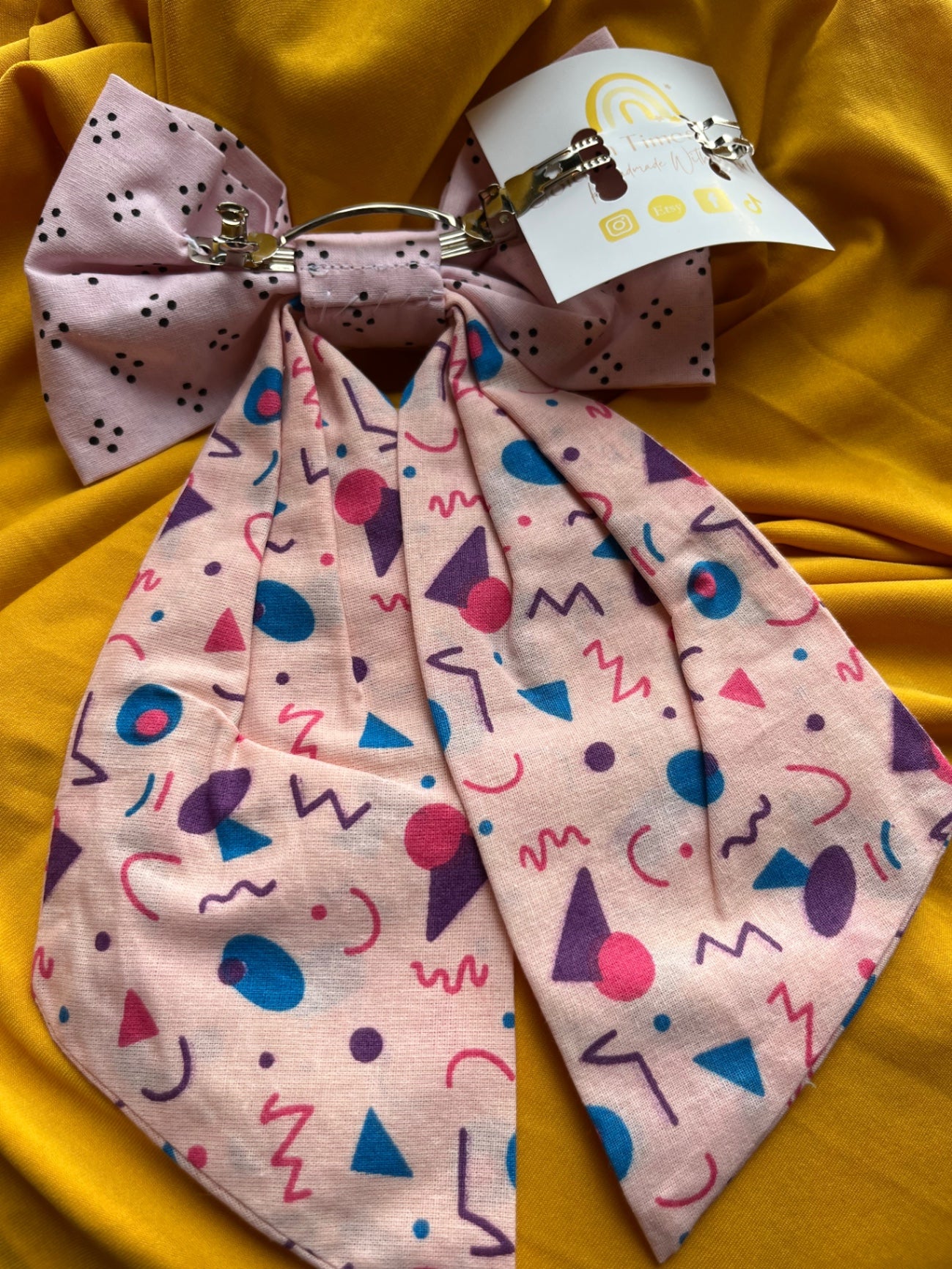 Hair Bow - Retro Vibes