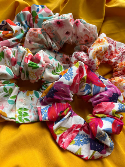 Scrunchie Set - Flowers & Petals
