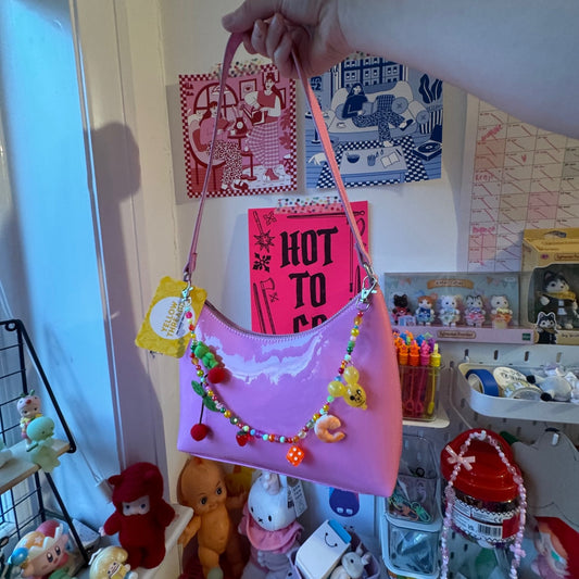 PINK CHARM HANDBAG