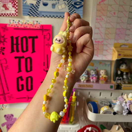 Yellow Bubu charm 
