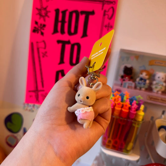 BABY BUNNY KEYCHAIN