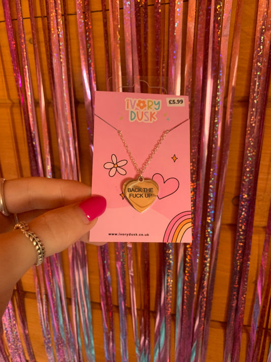 Back up necklace