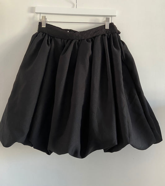 Black Puff Skirt 