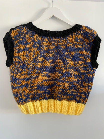Multi Coloured Back Bobble Tank
