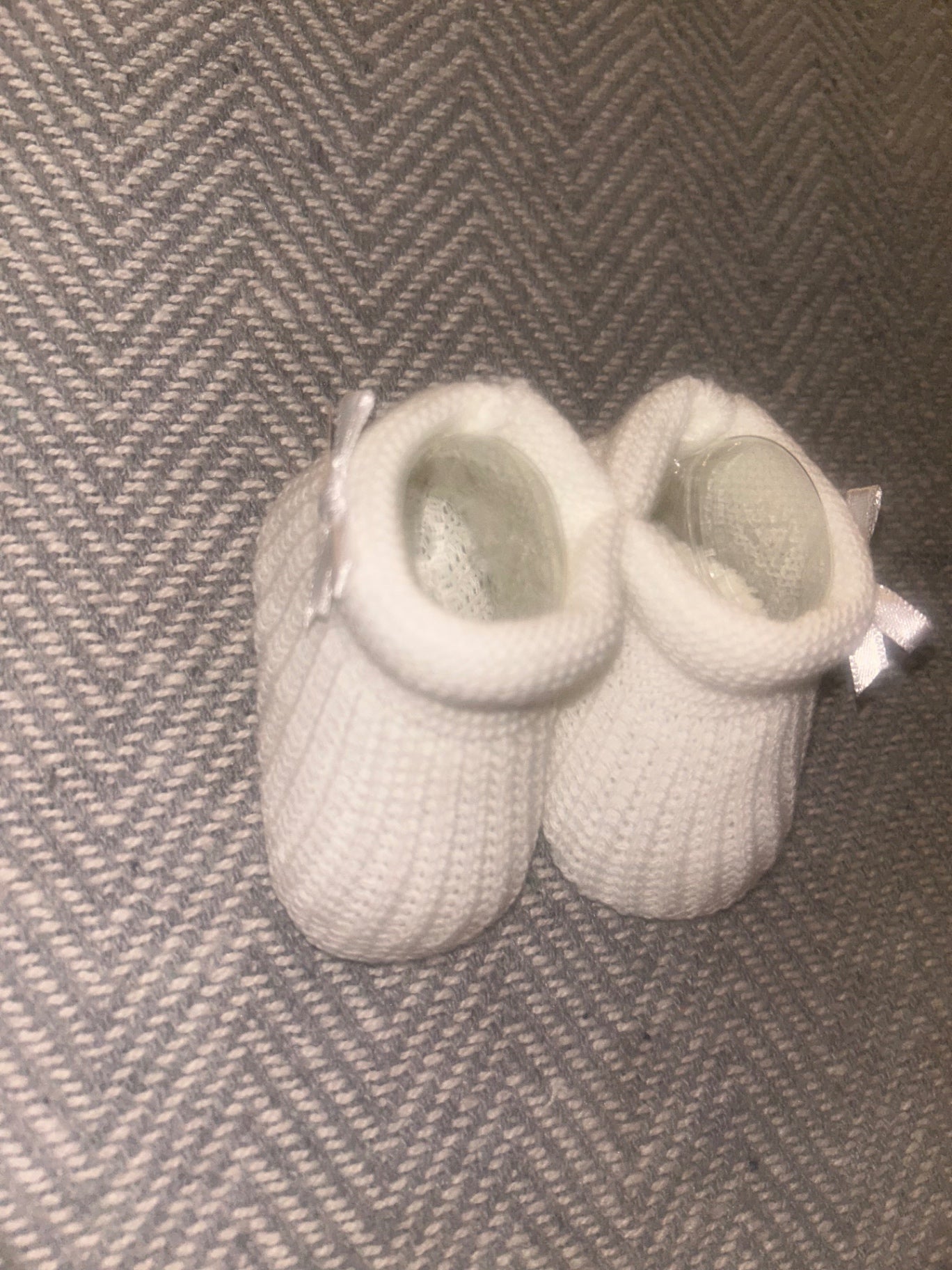 Pink Baby Booties