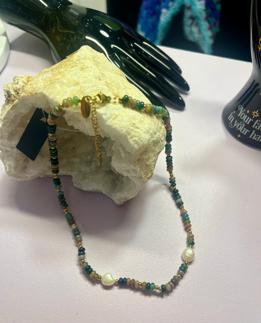 🌿 “Temple Earth” Necklace 