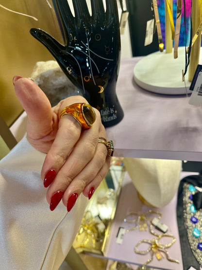 Golden Guardian Tiger’s Eye Ring