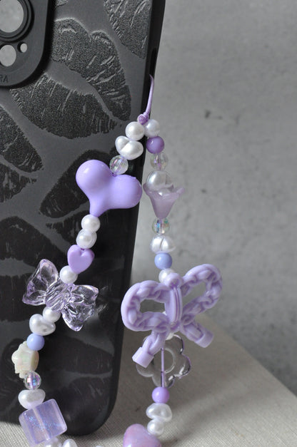 Pastel Lilac Phone Charm