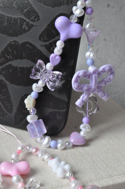 Pastel Lilac Phone Charm