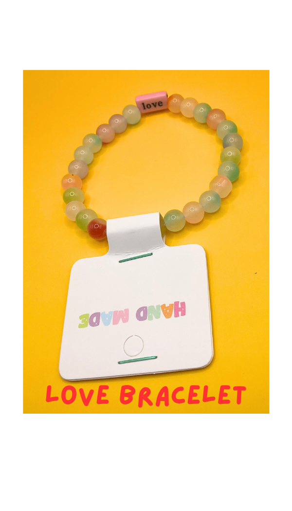 Love Beaded Bracelet