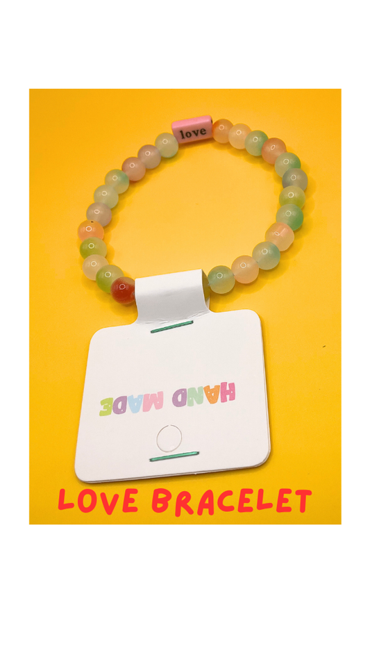 Love Beaded Bracelet