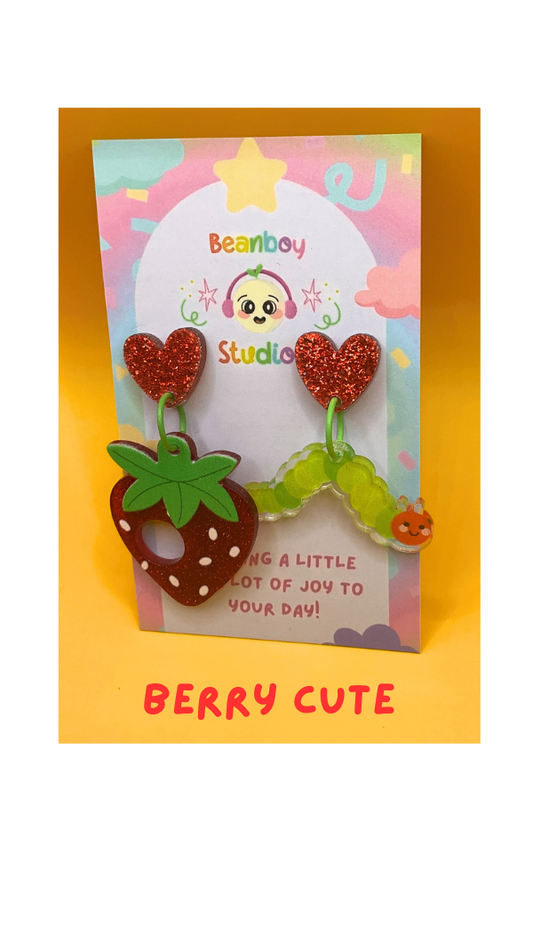 Berry Cute Earrings