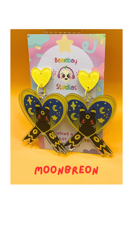 Moonbreon Earrings