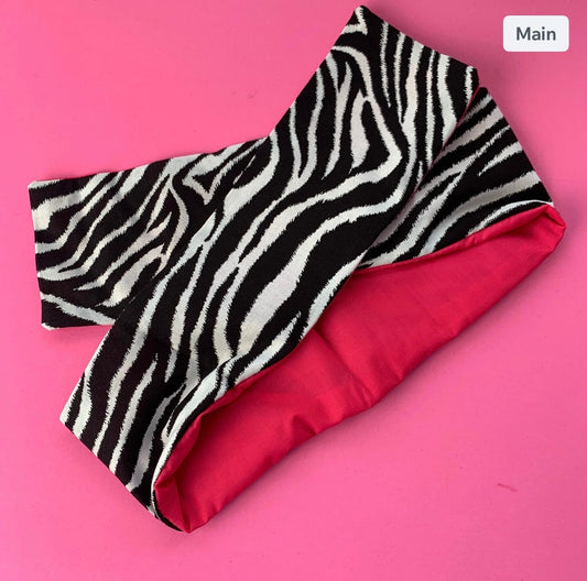 Zebra wire headband 
