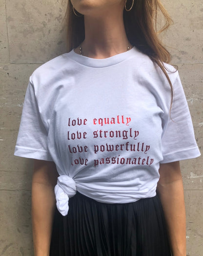 Love T-shirt white 