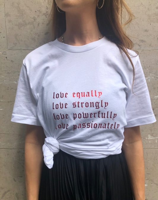 Love T-shirt white 