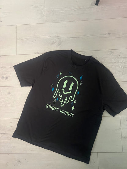 Smiley tshirt - black 