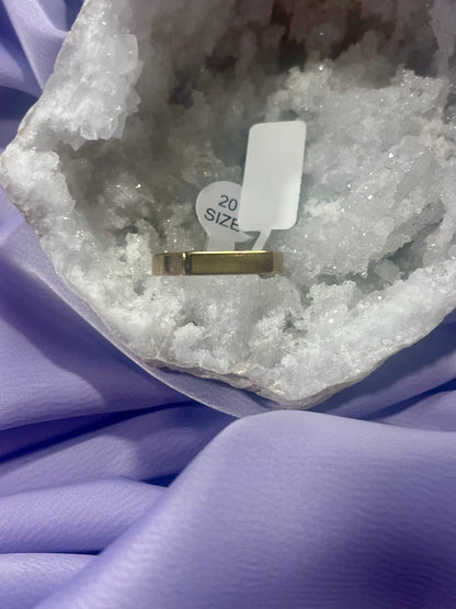 Gold Band Ring – Stainless Steel (Pot Luck Mix