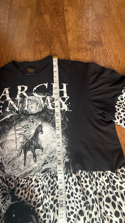 Arch enemy reworked smock dress with pockets 