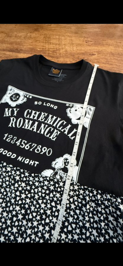 My Chemical Romance rework Dress stars and hearts pattern