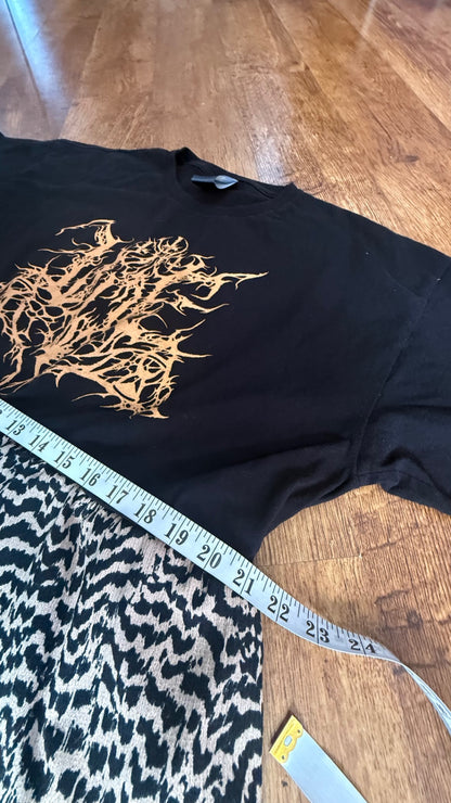 WOE death metal reworked babydoll dress with pockets 