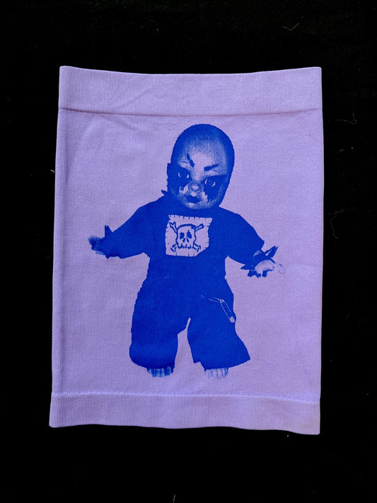 K4TURE purple mini skirt 