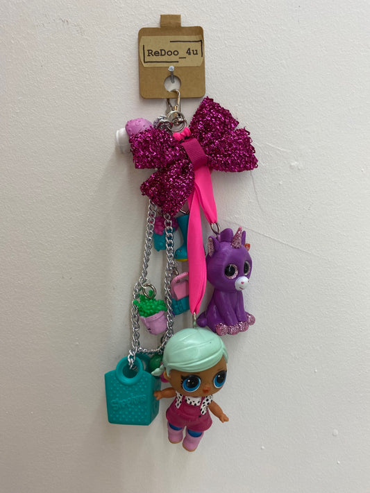 Shop till you drop handbag charm
