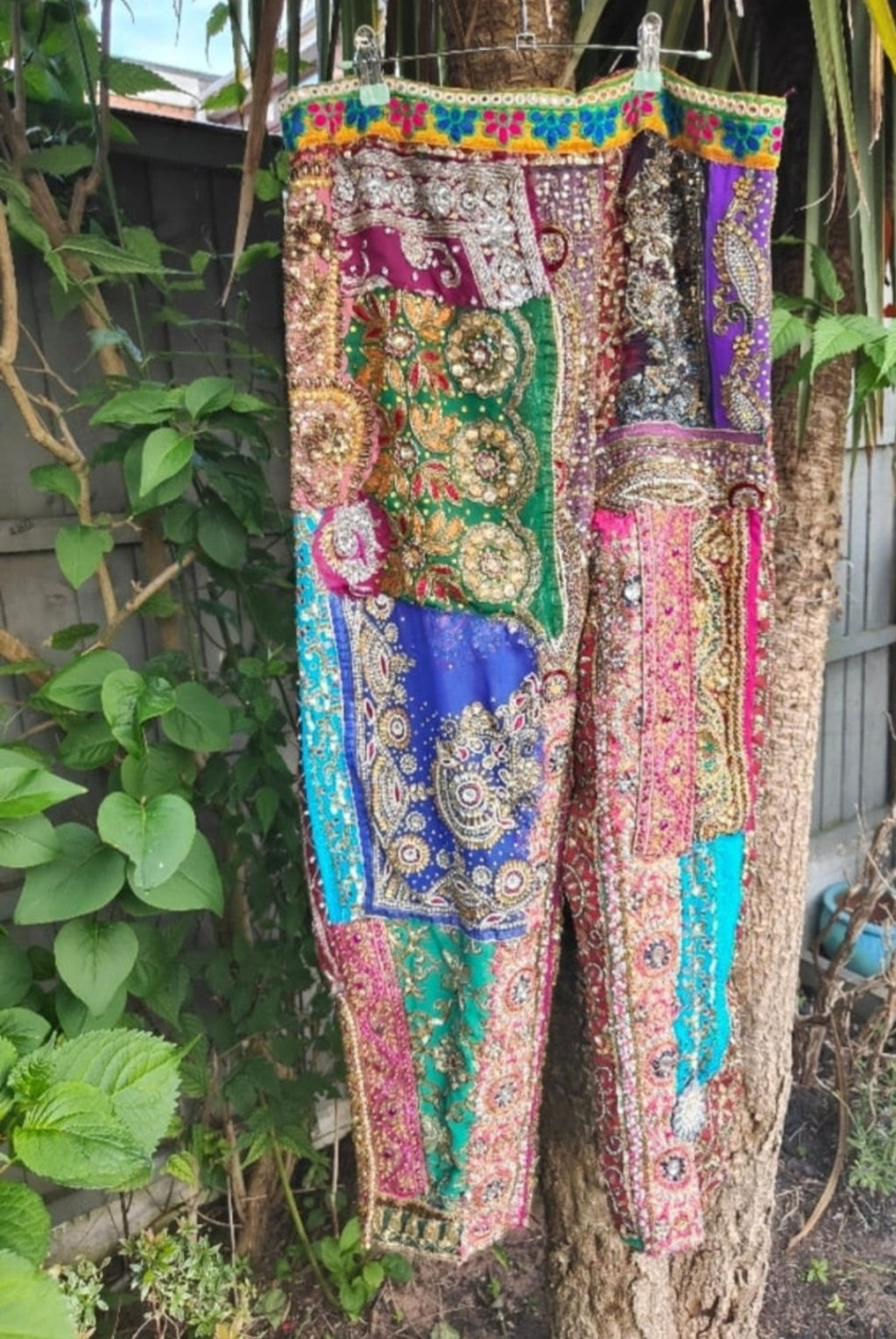 Mykonos jewel trousers 14-16 uk